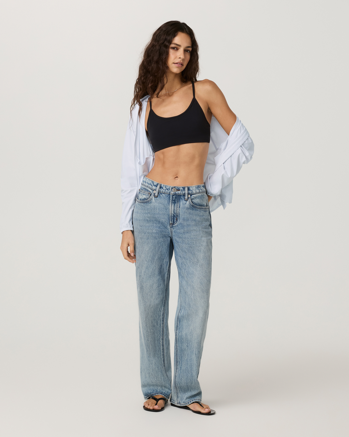 Womens Vuori Vintage Straight Leg Jean 30 | Light Wash Indigo Denim