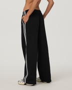 Restore Straight Leg Track Sweatpant | Black