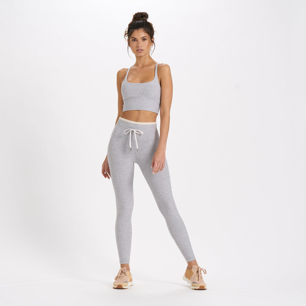 Vibe Elevation Legging | Light Heather Grey