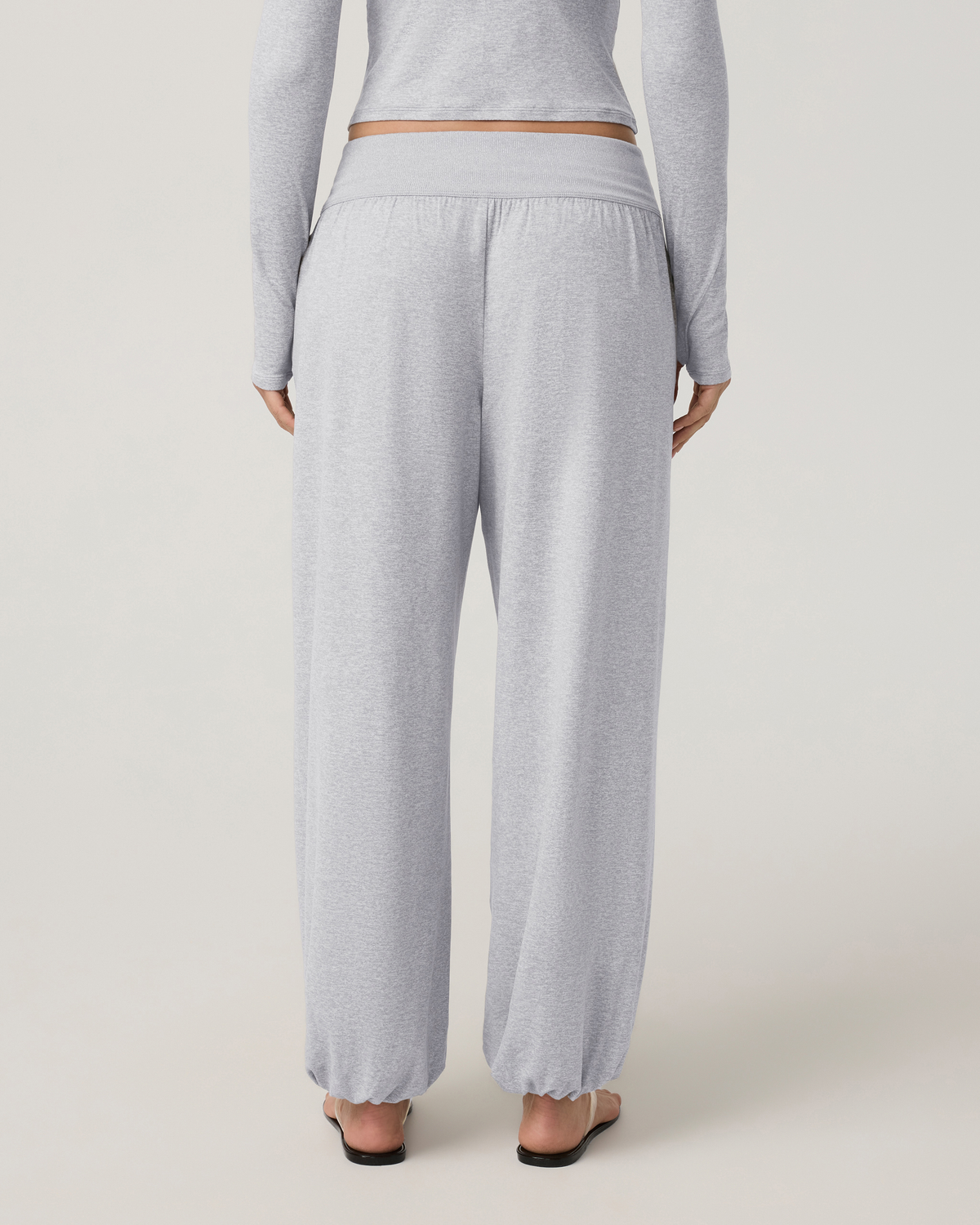 Halo Balloon Pant | Pale Grey Heather