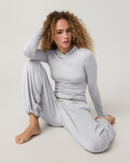 Halo Balloon Pant | Pale Grey Heather