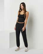 Boyfriend Sweatpant | Black Heather