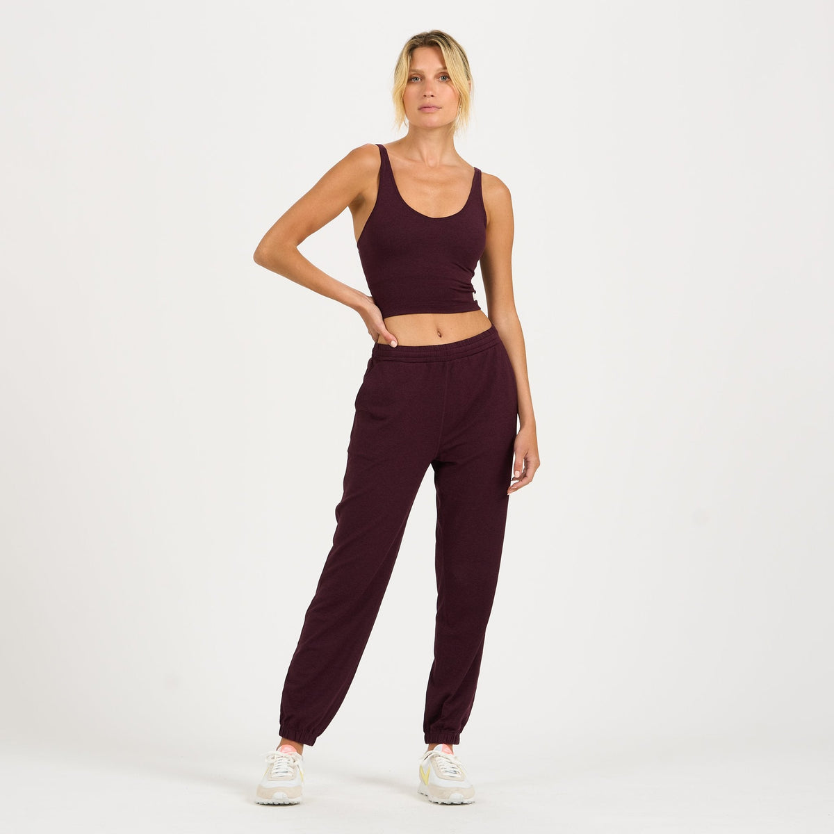 Boyfriend Sweatpant | Cerise Heather