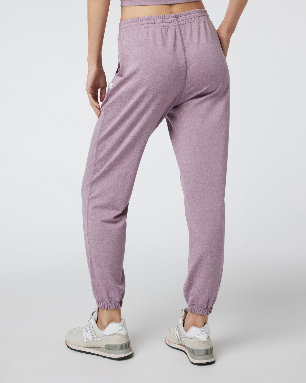 Boyfriend Sweatpant | Lilac Heather
