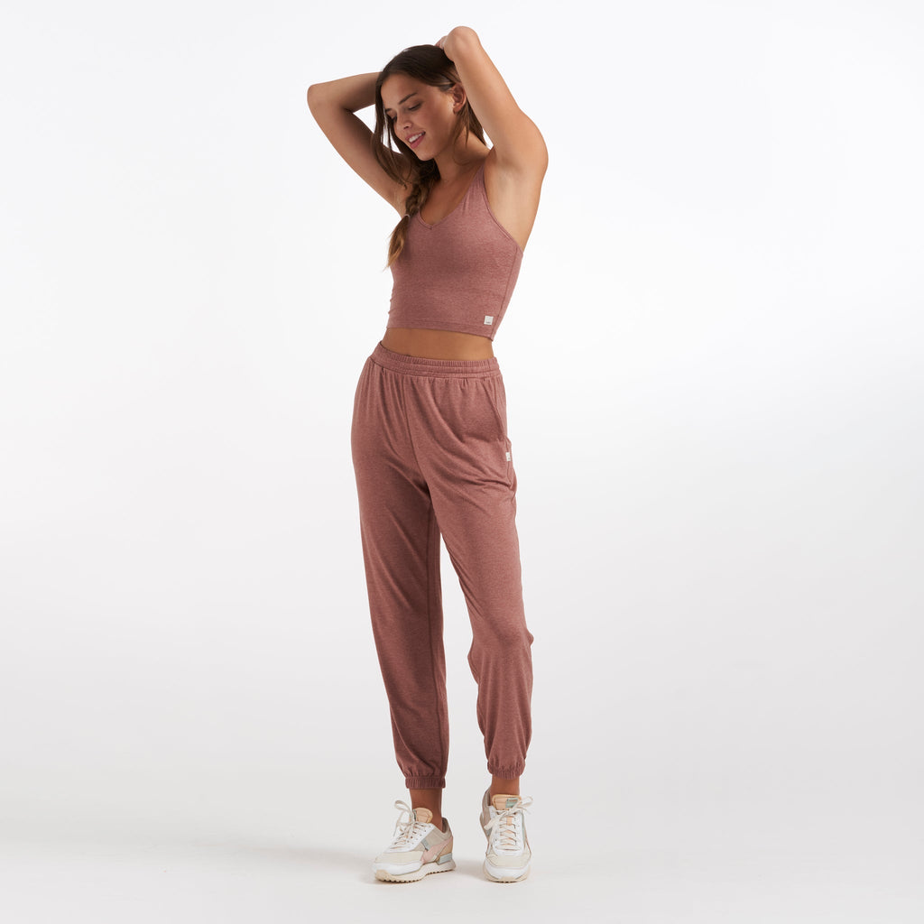 Boyfriend Sweatpant | Light Terracotta Heather