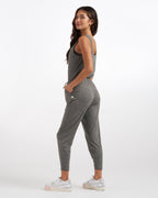 Lux At Ease Jumpsuit | Heather Grey
