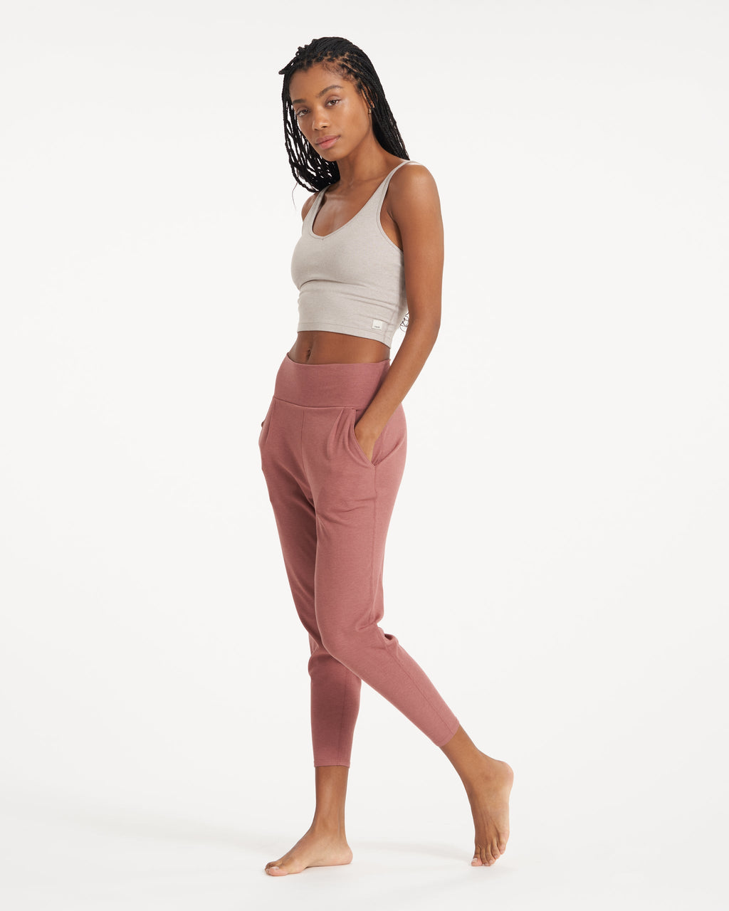 Pose At Ease Pant | Rosewood Heather