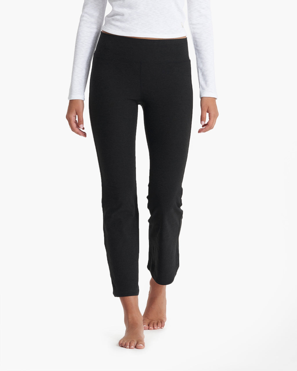 Mid Rise Elevation Slim Bootcut | Black Heather