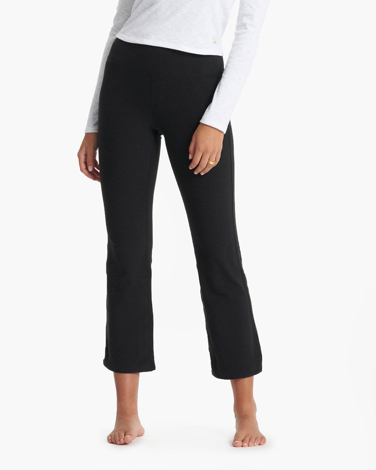 Mid Rise Elevation Slim Bootcut | Black Heather
