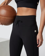 Daily Pocket Legging - Short | Black