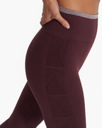 Helix Seamless Legging | Cerise