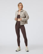 Sycamore Short Shirt Jacket | Dark Salt