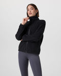 Womens Aspen Full Zip | Black