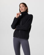 Womens Aspen Full Zip | Black