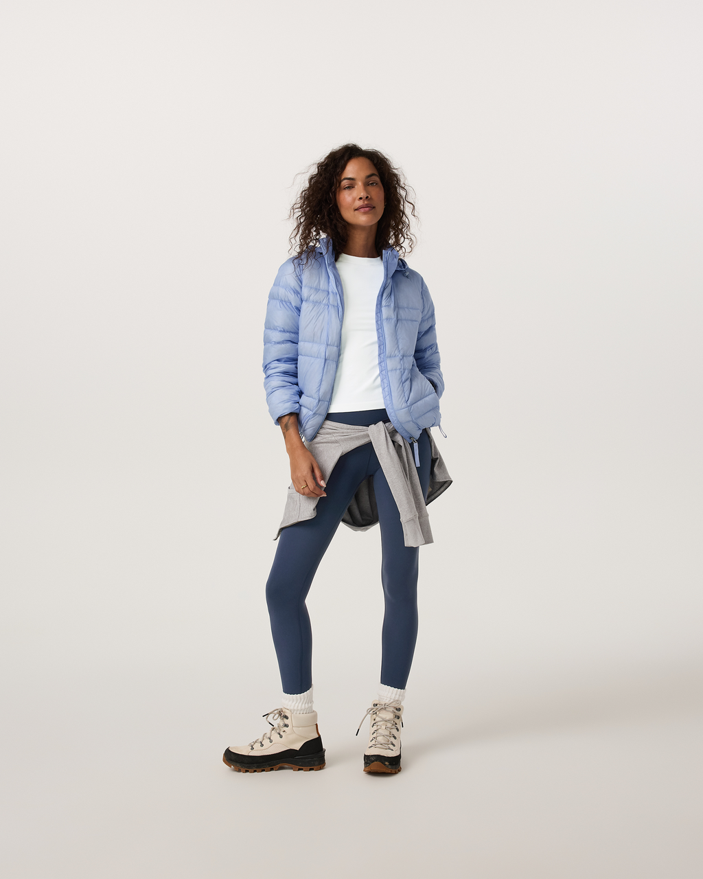 Womens Coordinate Packable Down Jacket | Celestial