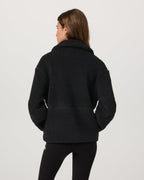 Lou Full Zip Jacket | Black