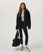 Lou Full Zip Jacket | Black