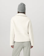 Lou Full Zip Jacket | Marshmallow