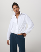 Eaton Fitness Jacket | White