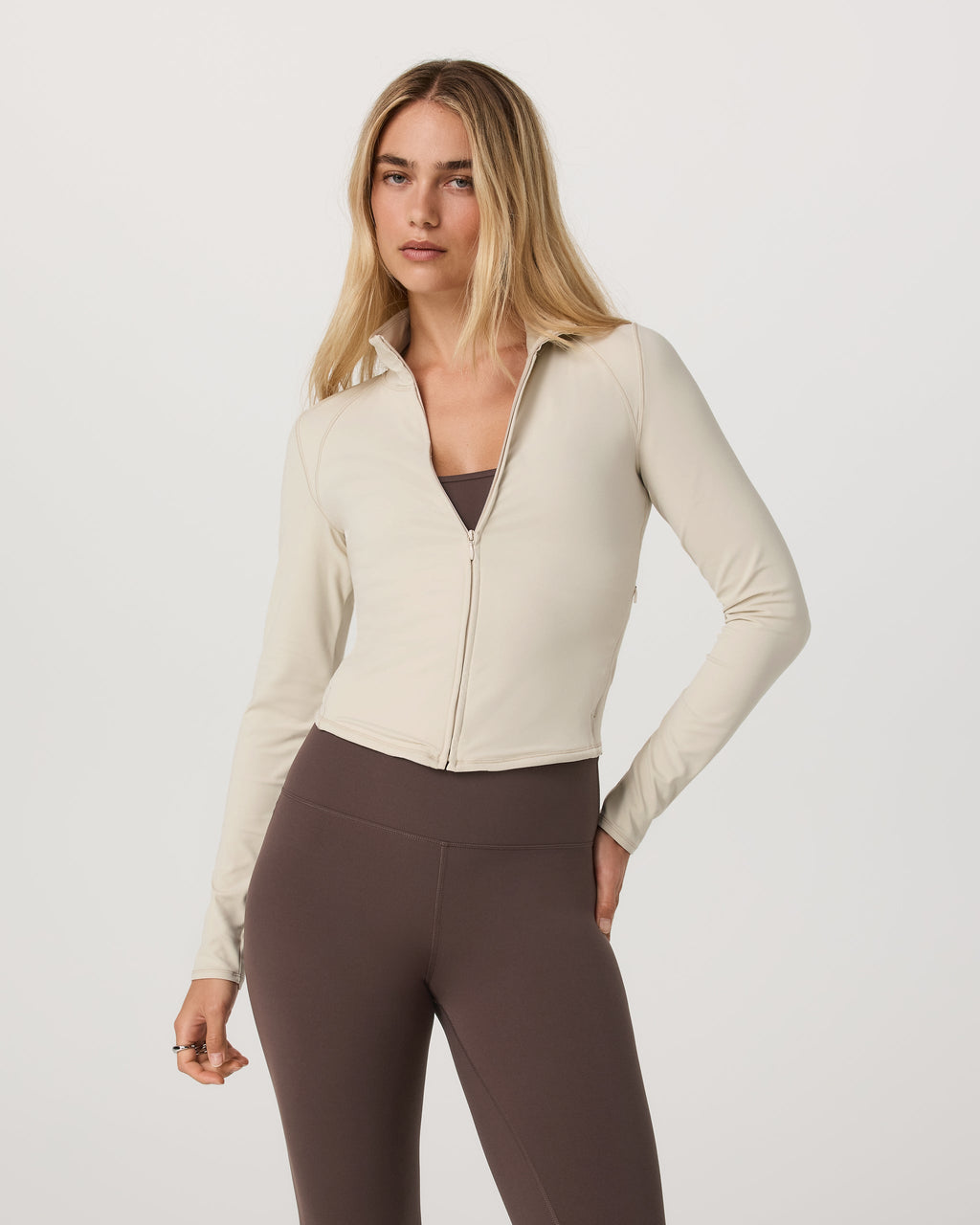 Vuori AllTheFeels™ Full Zip | Bone