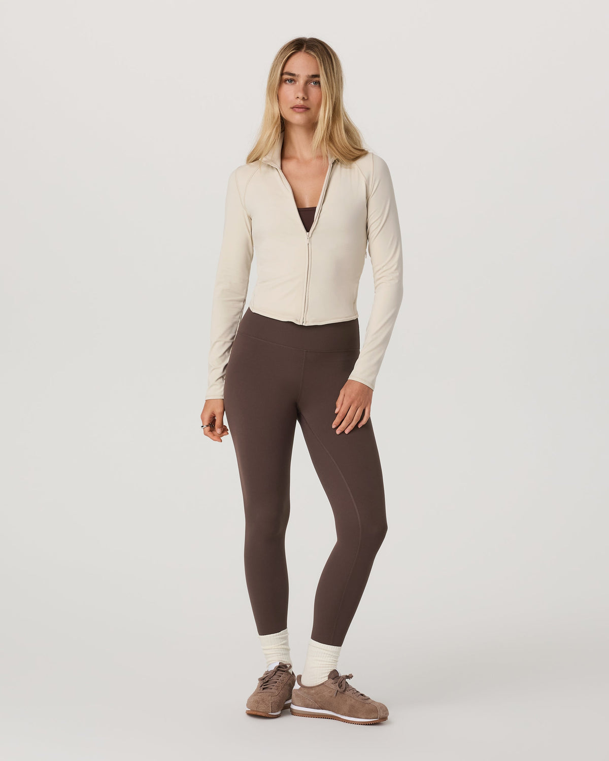 Vuori AllTheFeels™ Full Zip | Bone