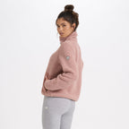 Womens Alpine Sherpa Jacket | Light Terracotta