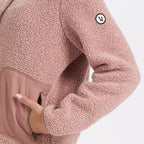 Womens Alpine Sherpa Jacket | Light Terracotta
