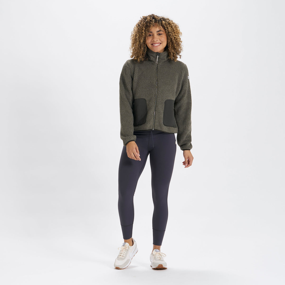 Womens Alpine Sherpa Jacket | Oregano
