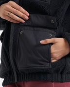 Utility Sherpa Jacket | Black