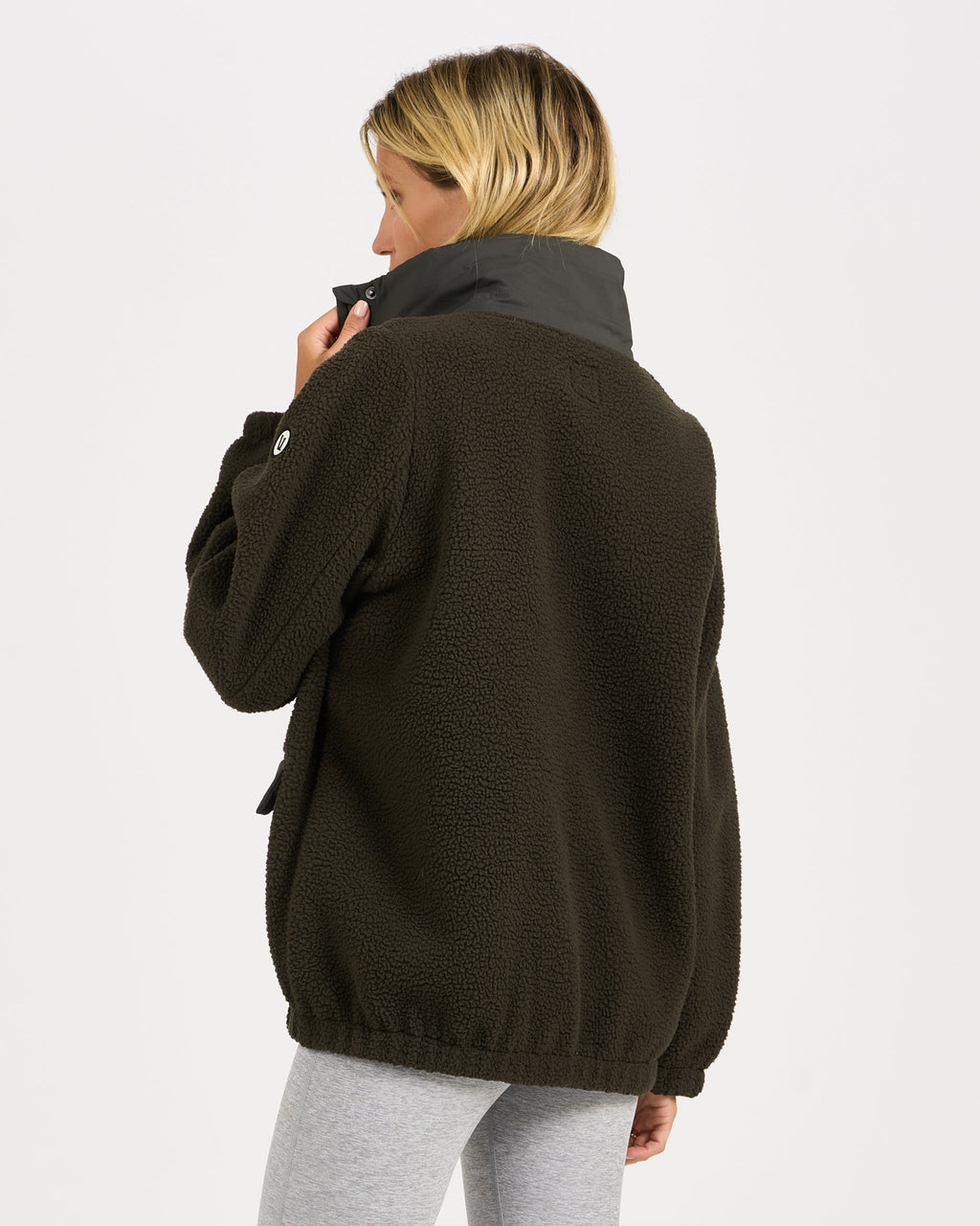 Utility Sherpa Jacket | Dark Oregano