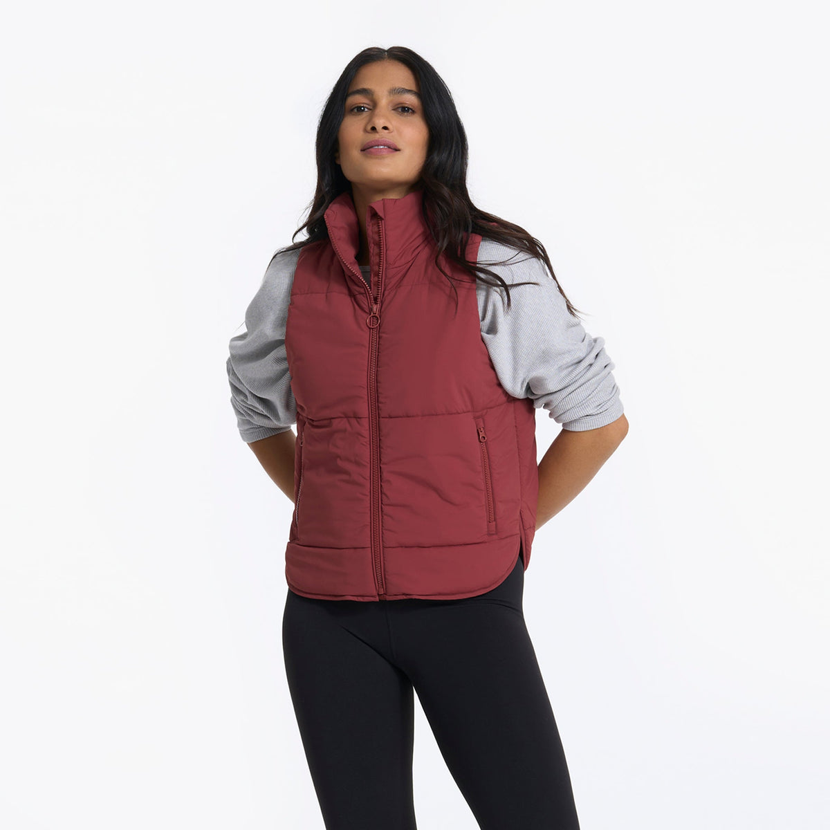 Canyon Insulated Vest | Currant