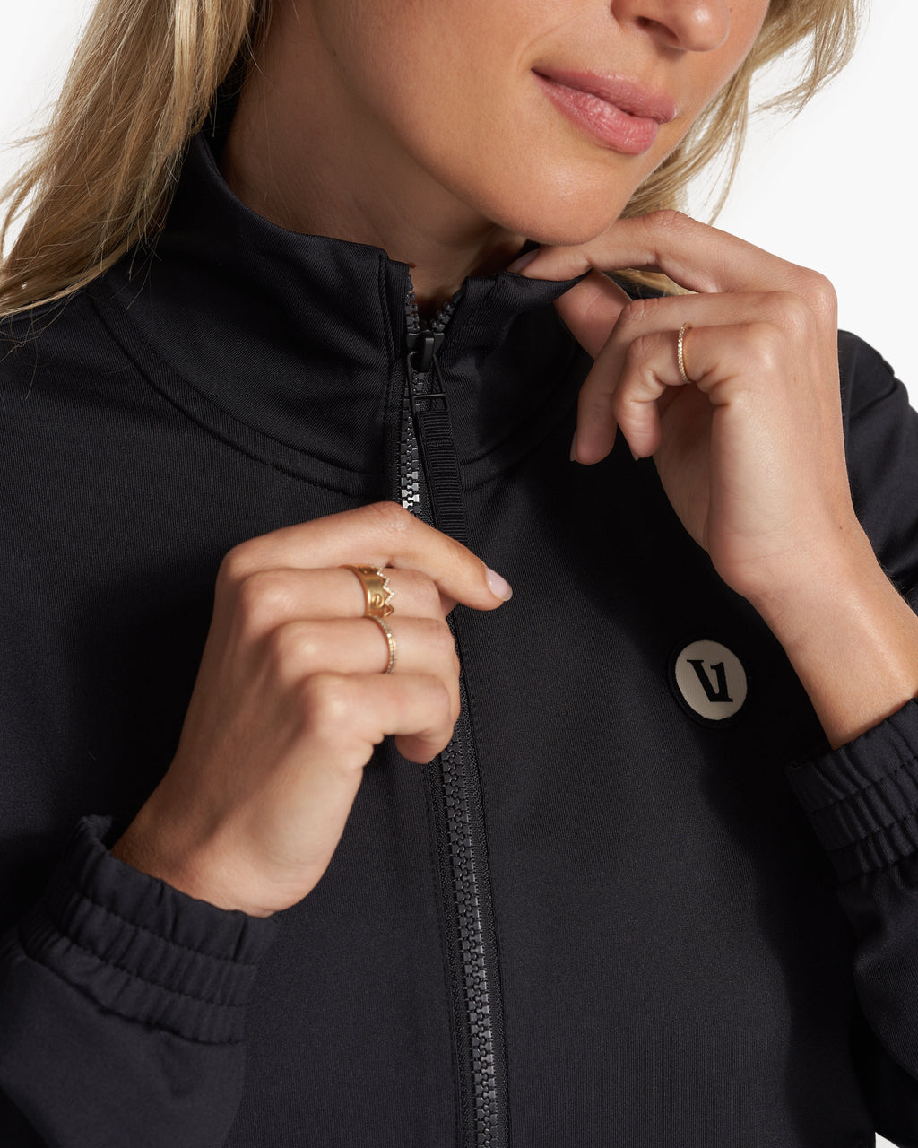 Courtside Track Jacket | Black