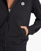 Courtside Track Jacket | Black