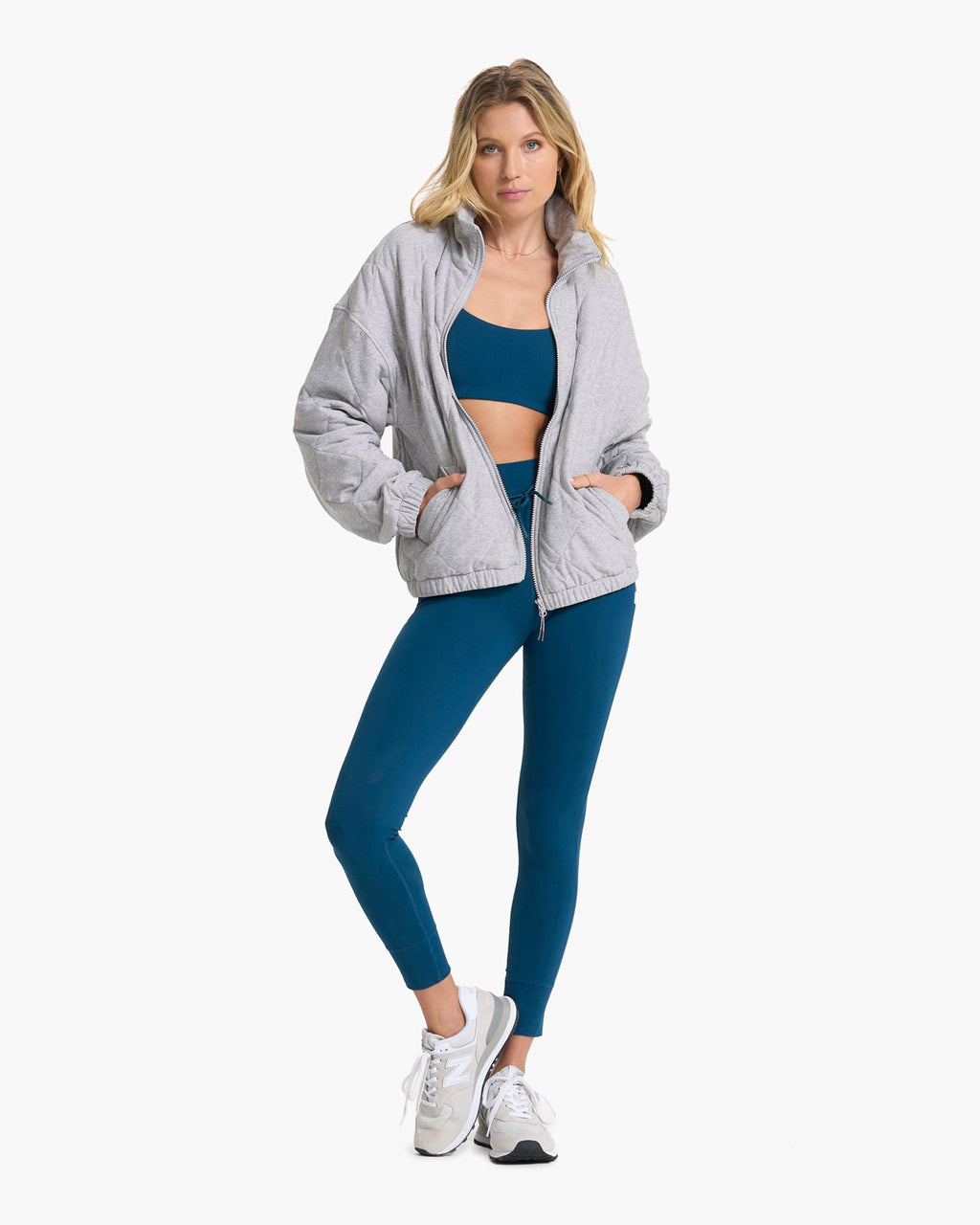 Halo Insulated Jacket | Pale Grey Heather