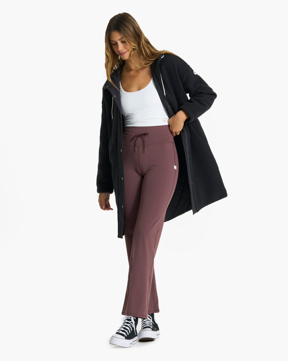 Sherpa Hooded Trench | Black