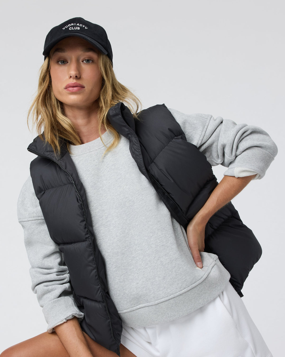 Hillside Down Vest | Black