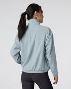 Womens Aspen Half Zip | Chalk Blue