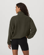 Womens Aspen Half Zip | Olive