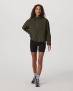 Womens Aspen Half Zip | Olive