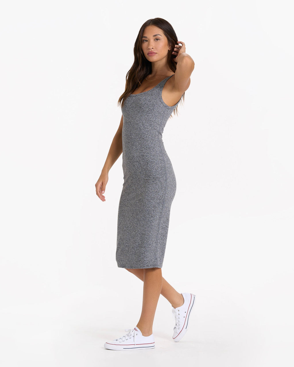 Halo Essential Dress | Heather Grey