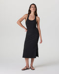 Halo Racerback Dress | Solid Black