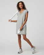 Sedona Vest Dress | Light Heather Grey