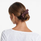 Tie Scrunchy | Chestnut