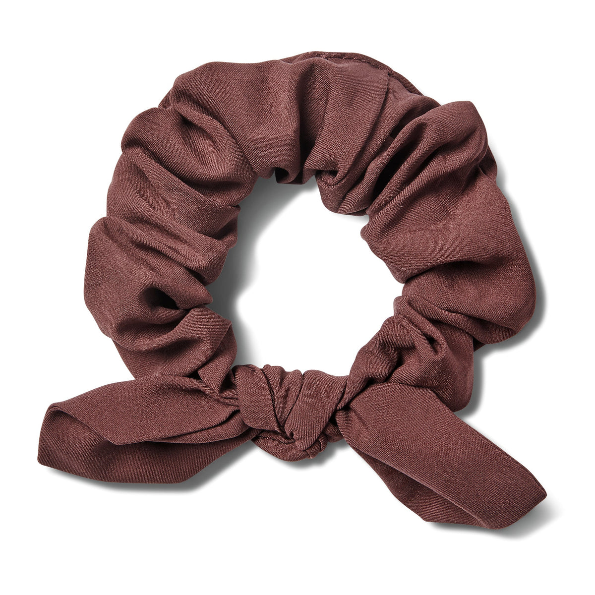 Tie Scrunchy | Chestnut