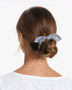 Tie Scrunchy | Light Cloud
